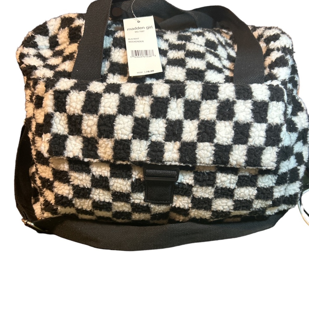 Madden girl duffel bag